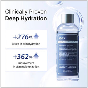 dear Klairs Supple Preparation Unscented Toner - www.Kskin.ie  