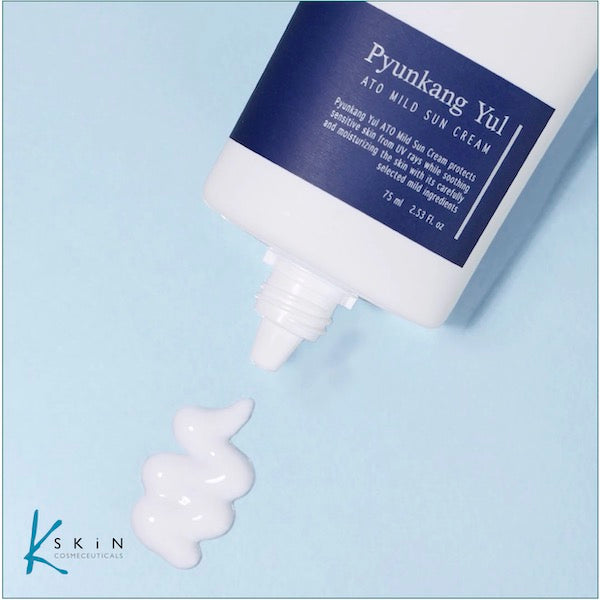 Pyunkang Yul Ato Mild Sun Cream SPF 50 PA++++ - www.Kskin.ie  