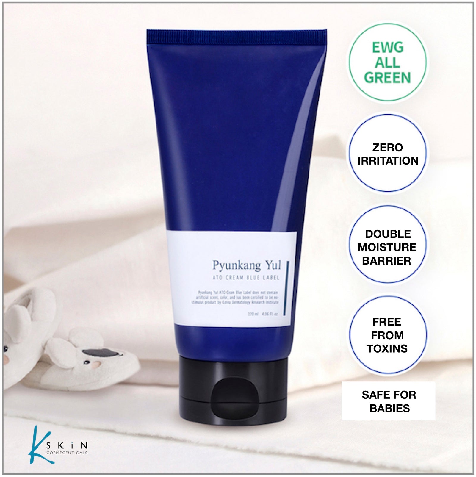 Pyunkang Yul Ato Cream Blue Label - 120ml - www.Kskin.ie  