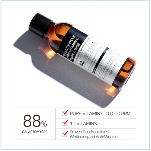 SOME BY MI Galactomyces Pure Vitamin C Glow Toner 200ml - www.Kskin.ie  